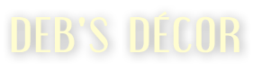 Deb's Decor logo